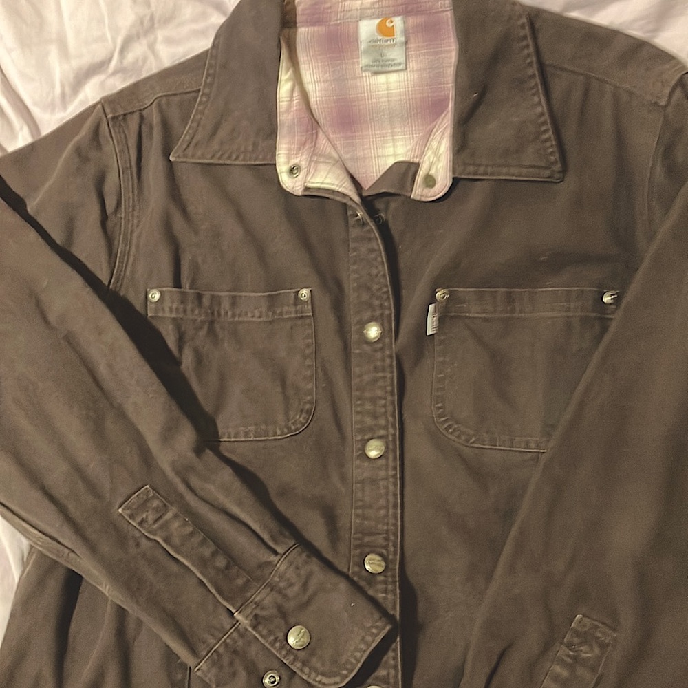 Carhartt Flannel Lined Shirt Jacket